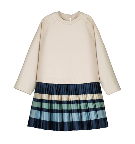 MAYORAL STRIPES DRESS IN BLUE