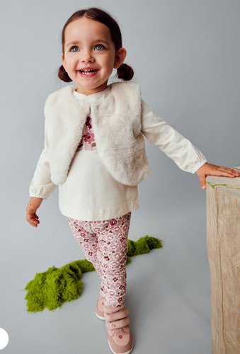 MAYORAL BABY & LITTLE GIRL 3 PC SET                 2739 QUARZ