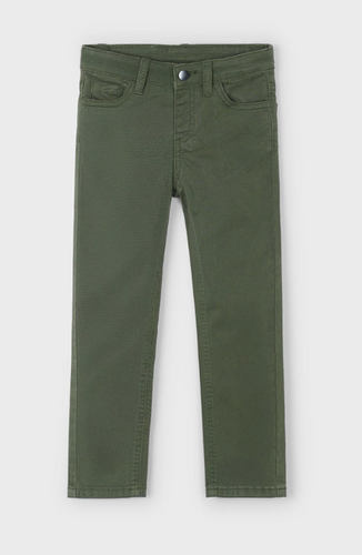MAYORAL BOY SLIM FIT PANTS OLIVE 2-10 Y                          517