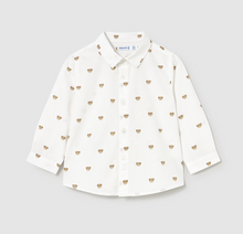 Load image into Gallery viewer, MAYORAL BABY &amp; TODDLER CUTEST BEARS PRINTED SHIRT                     2107
