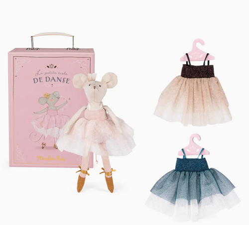 TUTUS -THE LITTLE SCHOOL OF DANCE DOLL AND SUITCASE