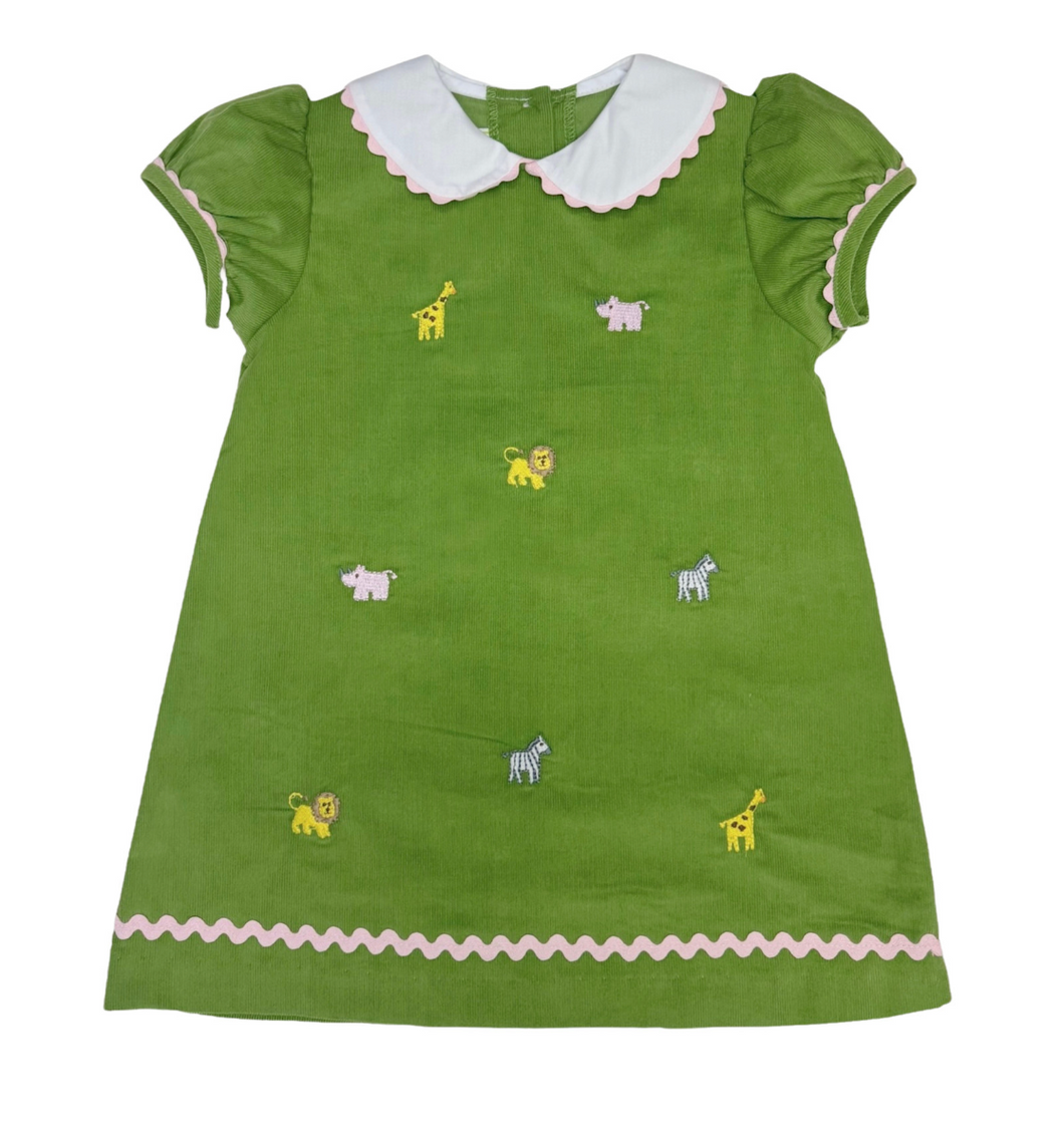 Zuccini Safari Louisa Dress Sage Green Cord New Arrival Zuccini Safari Louisa Dress Sage Green Cord New Arrival