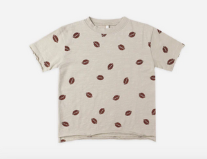 RYLEE + CRU RAW EDGE TEE || FOOTBALLS