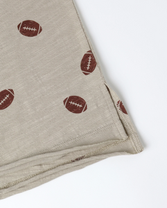 RYLEE + CRU RAW EDGE TEE || FOOTBALLS