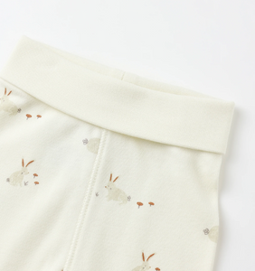 QUINCY MAE SIDE SNAP BODY SUIT + PANT SET | BUNNIES