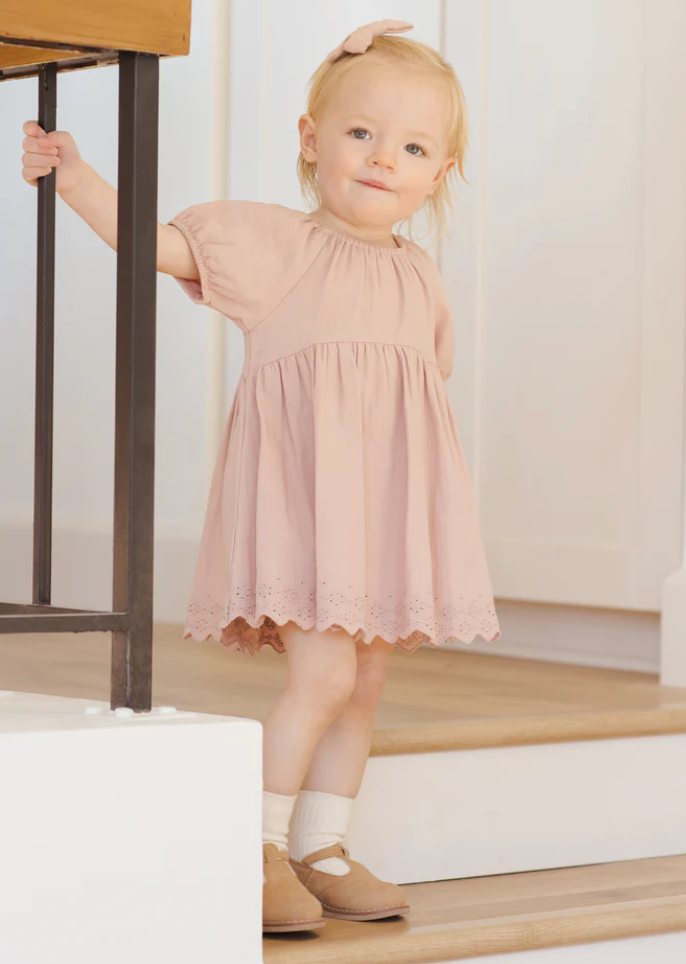 QUINCY MAE BELLA DRESS | ROSE