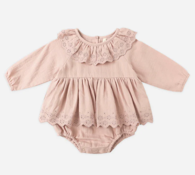 QUINCY MAE BABY THALIA ROMPER
