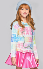 Load image into Gallery viewer, HANNAH BANANA GUMMY BEAR ALL OVER PRINT SWEATER