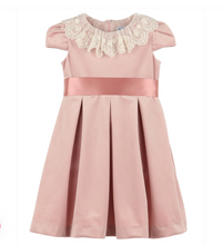 Load image into Gallery viewer, LULI &amp; ME DELUXE VELVET DRESS IN ROSE