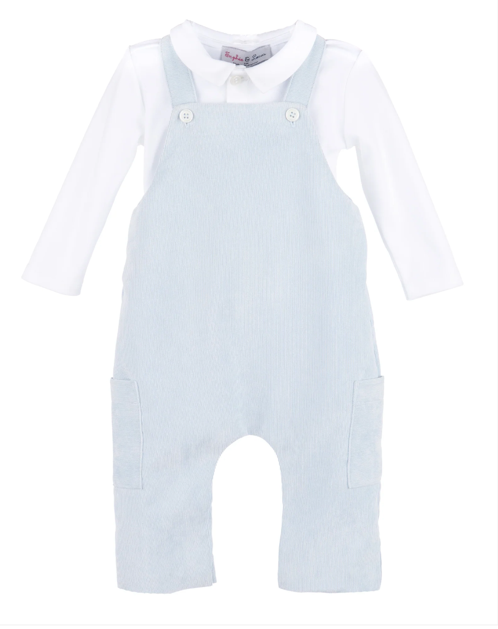 THE CLASSIC BOY CORD LONGALL IN LIGHT BLUE                SOPHIE & LUCAS