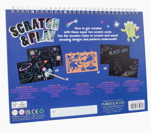 SPACE SCRATCH & PLAY | FLOSS & ROCK