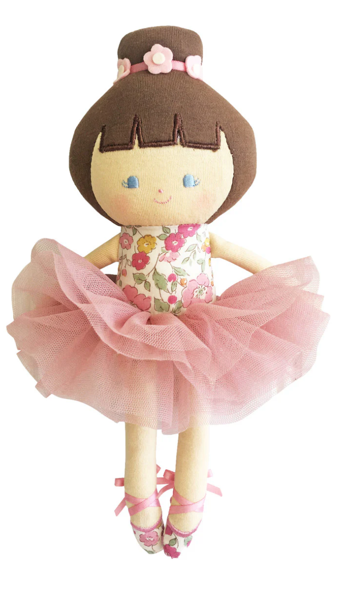 ALIMROSE BABY BALLERINA DOLL | ROSE GARDEN