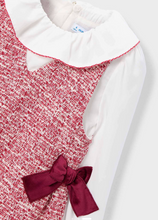Load image into Gallery viewer, MAYORAL GIRL PINAFORE DRESS CEREZA                      4990