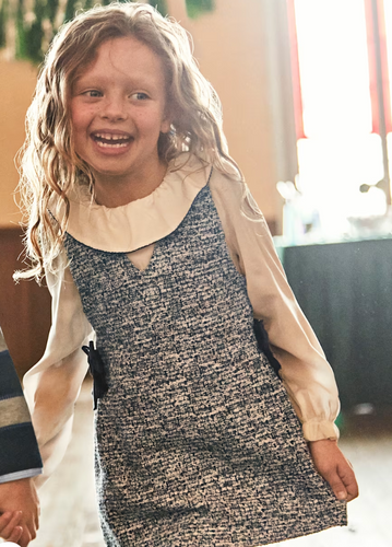 MAYORAL GIRL PINAFORE DRESS 4990 OCEANO