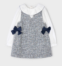 Load image into Gallery viewer, MAYORAL GIRL PINAFORE DRESS 4990 OCEANO
