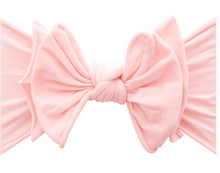 Load image into Gallery viewer, BABY BLING FAB-BOW-LOUS HEADBANDS ANTIQUE PINK AND MORE COLORS