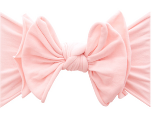 BABY BLING FAB-BOW-LOUS HEADBANDS ANTIQUE PINK AND MORE COLORS