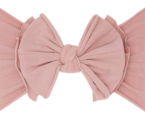 BABY BLING FAB-BOW-LOUS HEADBANDS ANTIQUE PINK AND MORE COLORS