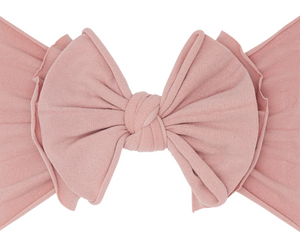 BABY BLING FAB-BOW-LOUS HEADBANDS ANTIQUE PINK AND MORE COLORS