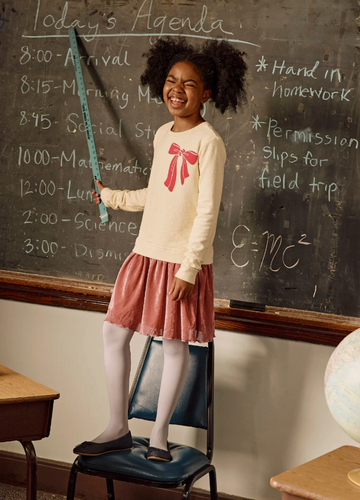 APPAMAN GIRL SWEATSHIRT DRESS
