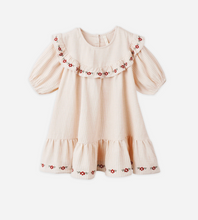 Load image into Gallery viewer, RYLEE + CRU CORDELIA DRESS IN PETAL GINGHAM
