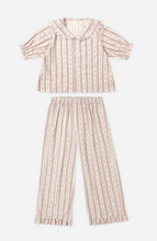 Load image into Gallery viewer, RYLEE + CRU RUFFLE PAJAMAS SET || CANDY CANE STRIPE