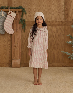 RYLEE + CRU GIRL NIGHTGOWN || CANDY CANE STRIPE