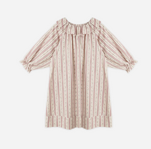 Load image into Gallery viewer, RYLEE + CRU GIRL NIGHTGOWN || CANDY CANE STRIPE