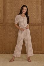 Load image into Gallery viewer, RYLEE + CRU TEEN RUFFLE PAJAMAS || CANDY CANE STRIPE
