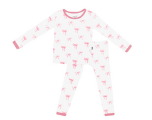 Load image into Gallery viewer, KYTE BABY LONG SLEEVE PAJAMA IN BOW