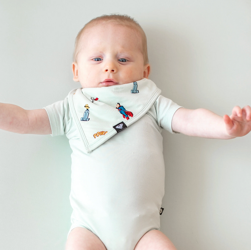 KYTE BABY BIB IN SUPERMAN