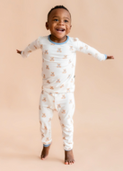 KYTE BABY LONG SLEEVE PAJAMAS IN TEDDY BEAR