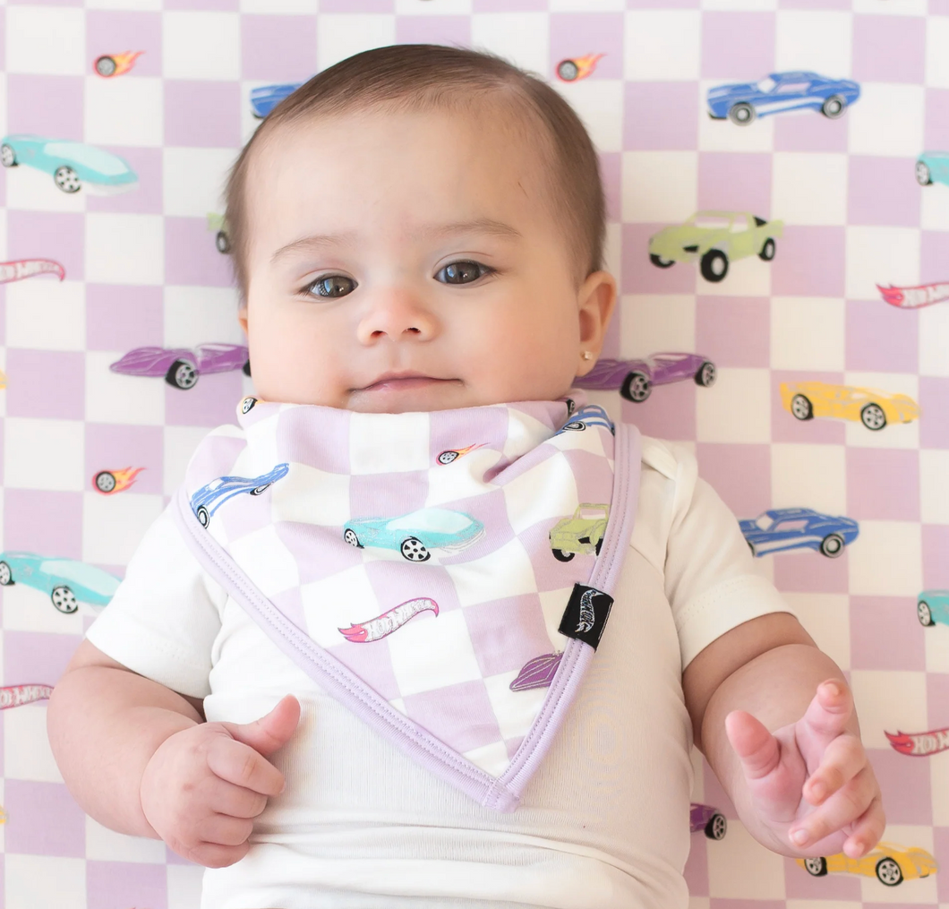 KYTE BABY BIB IN SPARKLES AND SPEED