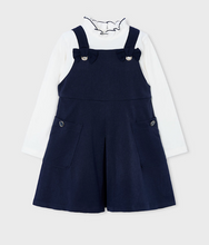 Load image into Gallery viewer, MAYORAL GIRL PINAFORE DRESS 4914      MARINO