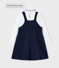 Load image into Gallery viewer, MAYORAL GIRL PINAFORE DRESS 4914      MARINO
