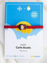 Load image into Gallery viewer, TINY SAINTS | SAINT CARLO ACUTIS BRACELET FOR KIDS | MY SAINT MY HERO