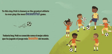 Load image into Gallery viewer, LIL BOOKS | THE LIFE OF PELE BILINGUAL