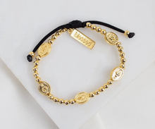 Load image into Gallery viewer, HELD BY MARY BLESSING BRACELET | MY SAINT MY HERO | GOLD