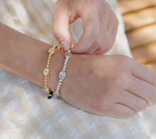 Load image into Gallery viewer, HELD BY MARY BLESSING BRACELET | MY SAINT MY HERO | GOLD