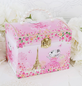 CLARIS THE CHICEST MOUSE IN PARIS | PEARL MUSICAL JEWELRY BOX
