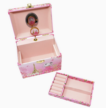 Load image into Gallery viewer, CLARIS THE CHICEST MOUSE IN PARIS | PEARL MUSICAL JEWELRY BOX