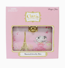 Load image into Gallery viewer, CLARIS THE CHICEST MOUSE IN PARIS | PEARL MUSICAL JEWELRY BOX