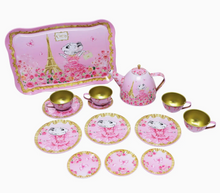Load image into Gallery viewer, CLARIS THE CHICEST MOUSE IN PARIS PICKNIC BASKET TEA SET