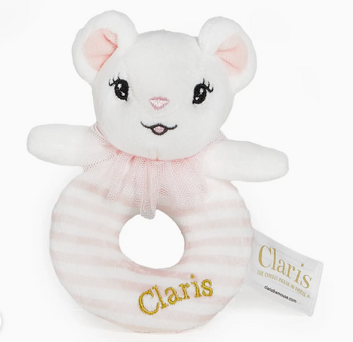 CLARIS THE MOUSE | RING RATTLE