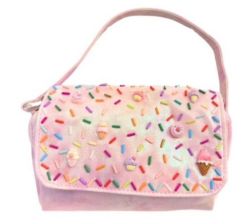 BARI LYNN SPRINKLE TREAT CHARMS HANDBAG