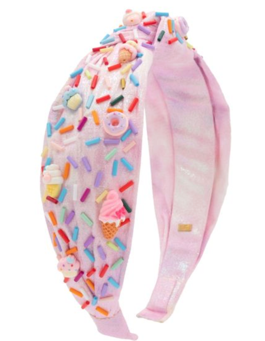 BARI LYNN SPRINKLE TREAT CHARMS HEADBAND | PINK