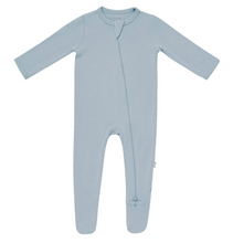 Load image into Gallery viewer, KYTE BABY ZIPPY FOOTIE IN FOG