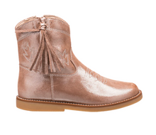 Load image into Gallery viewer, ELEPHANTITO HANNAH SUEDE BOOT METALLIC BLUSH