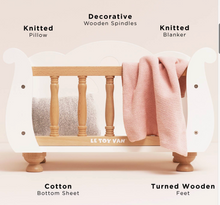 Load image into Gallery viewer, LE TOY VAN DOLL WOODEN COT