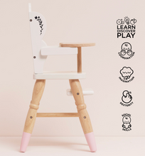 Load image into Gallery viewer, LE TOY VAN DOLL HIGH CHAIR